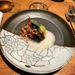 assiette fabriquée sur commande pour un restaurant à Bourg en bresse