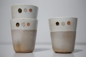 Tasse en grès Terenko, poterie artisanale du Morbihan