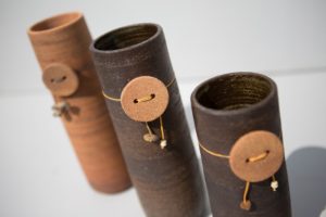 Vase en grès fabriqué par atelier terenko