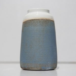 Vase grès bleu céramique fabriquée en Morbihan