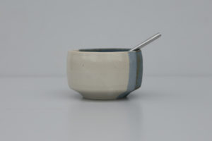 Bol en grès bleu Juliette Lecuyer Vannes