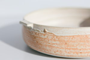 Plat pour cuisson au four artisanal en grès terra cotta Terenko, fait main à Vannes dans le Morbihan