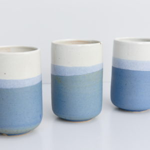 Tasses grès, atelier céramique Terenko, Morbihan