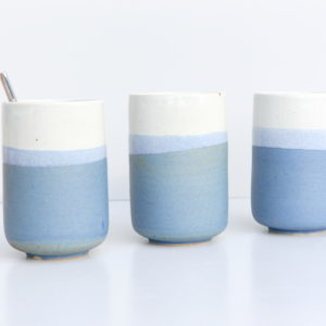 Tasses grès, atelier céramique Terenko, Morbihan